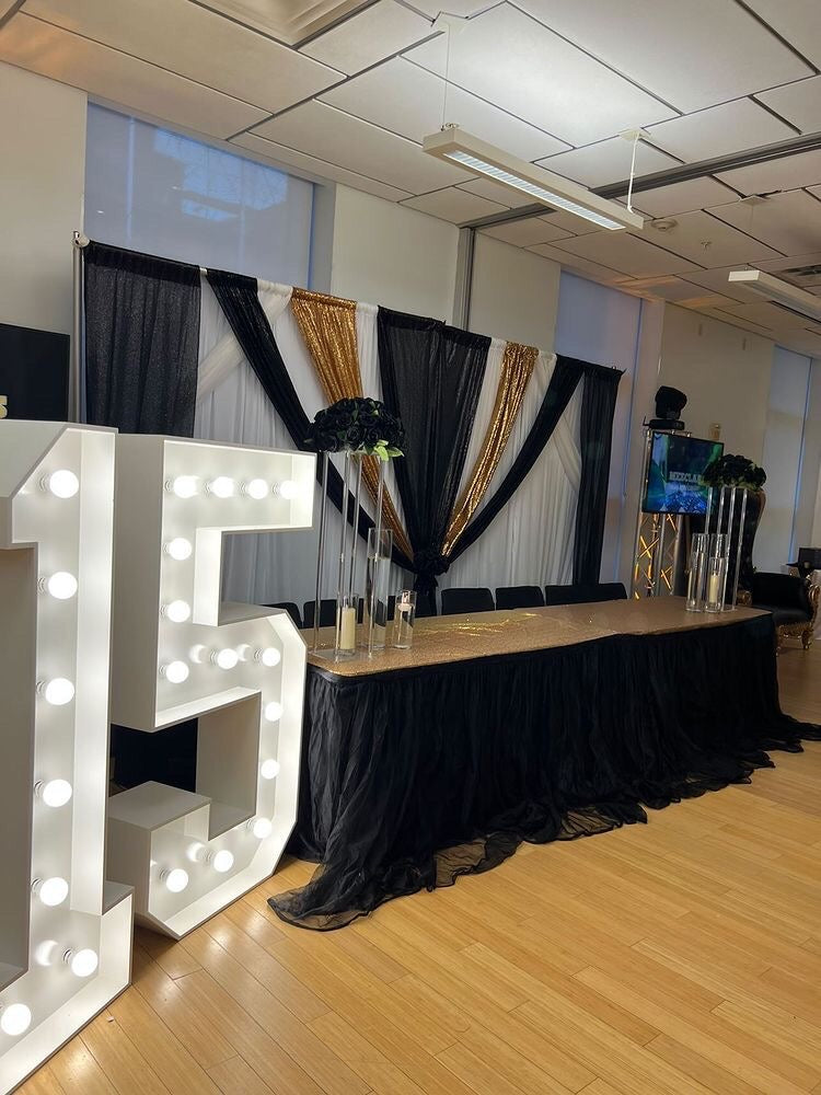 Marquee Number Rentals 5ft