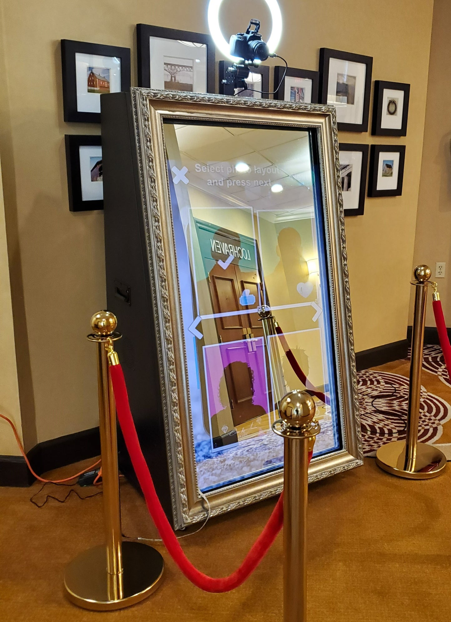 Mirror Photo Booth Rental