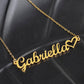 Heart Name Necklace Personalized