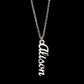 Multi Vertical Name Necklace Personalized