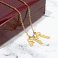 Multi Vertical Name Necklace Personalized